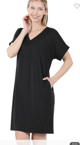 Dress: Comfy butter soft dress