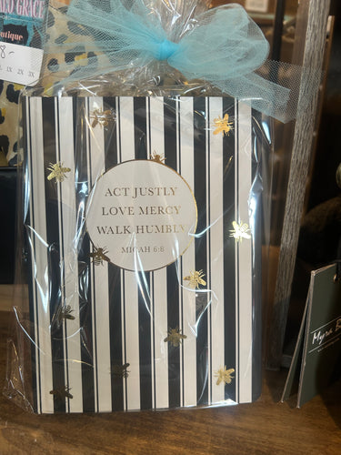Journal: Act Justly Bee Journal
