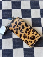Load image into Gallery viewer, Leopard Cowhide Wallet