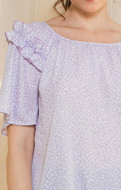 Top: Lavender Spec