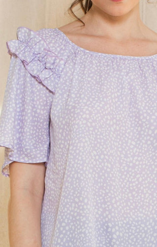 Top: Lavender Spec