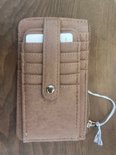 Load image into Gallery viewer, Brown Muti card wallet