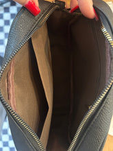 Load image into Gallery viewer, Purse: Black/Tan check