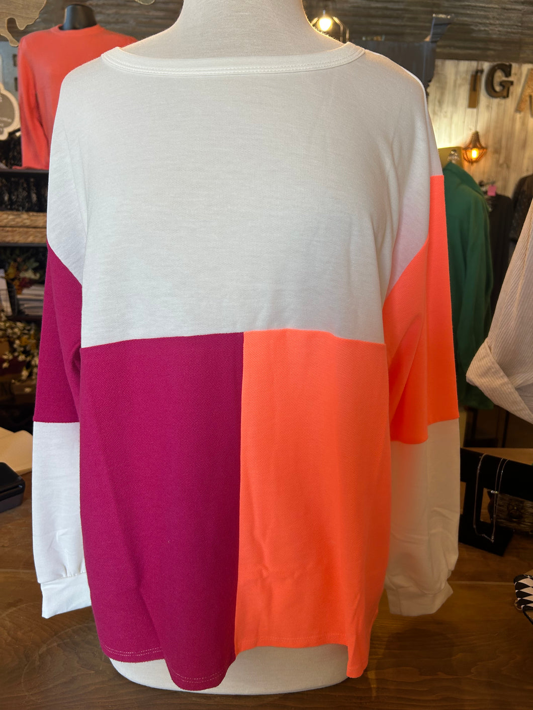 Color Block top