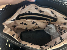 Load image into Gallery viewer, Black Fringe Purse/wallet combo