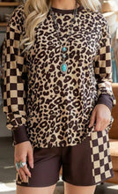 Load image into Gallery viewer, Brown Chic Check Shorts