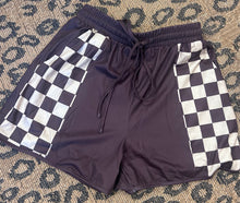 Load image into Gallery viewer, Brown Chic Check Shorts