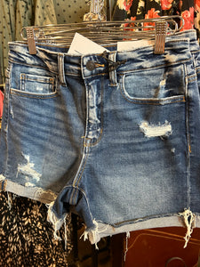 Denim Shorts: Cute and have some stretch