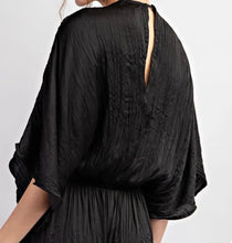 Load image into Gallery viewer, Romper: Black Dressy