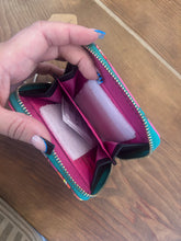 Load image into Gallery viewer, Small Pink Floral Wallet