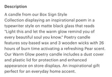 Load image into Gallery viewer, Candle: Beautiful Soul