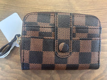 Load image into Gallery viewer, Brown Check Wallet