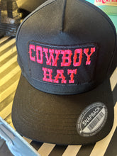Load image into Gallery viewer, Hat: Black Cowboy Hat