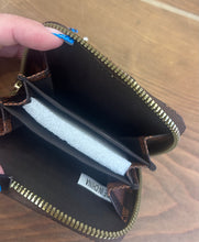 Load image into Gallery viewer, Brown Check Wallet