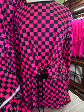 Load image into Gallery viewer, Set: Pink Checkered Top/Short Set