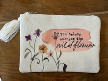 Load image into Gallery viewer, Make-up Bag: Wildflowers