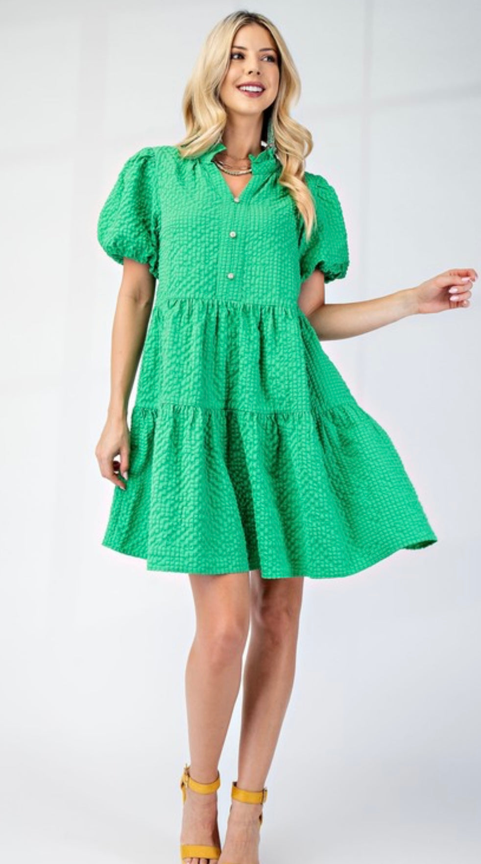 Dress: Greenly dress