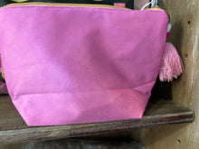 Load image into Gallery viewer, Makeup Bag: Pink Back