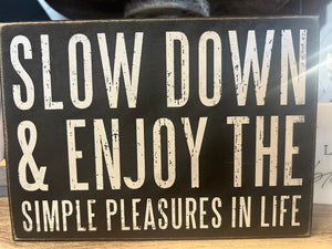 Small Cute Wood Signs