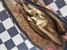 Load image into Gallery viewer, Striped leopard cowhide purse