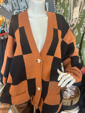 Cardigan: Checkered