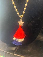 Load image into Gallery viewer, Freedom Tassel Necklace