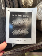 Load image into Gallery viewer, Throw: Teacher