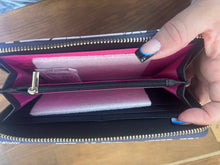 Load image into Gallery viewer, Large Navy/White Wallet