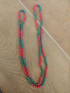 Necklace: Beaded Long Strand Necklace