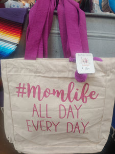 Canvas bag: Mom Life